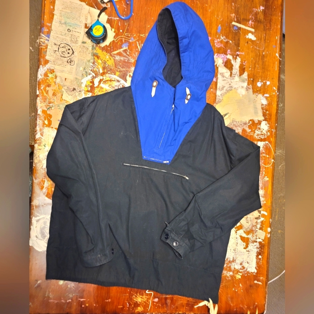 J. Crew Unisex 1989 side-zip cotton anorak